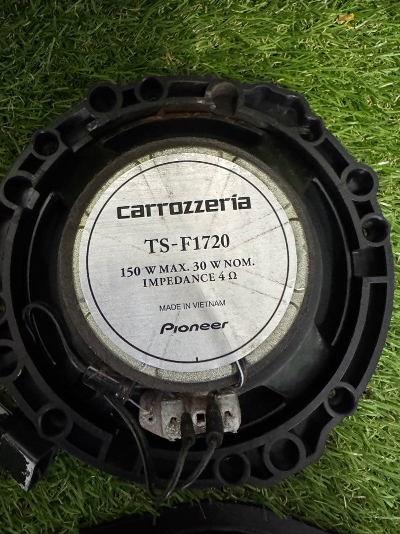 カーオーディオ Pioneer Carrozzeria TS-C1710A + TS-F1720
