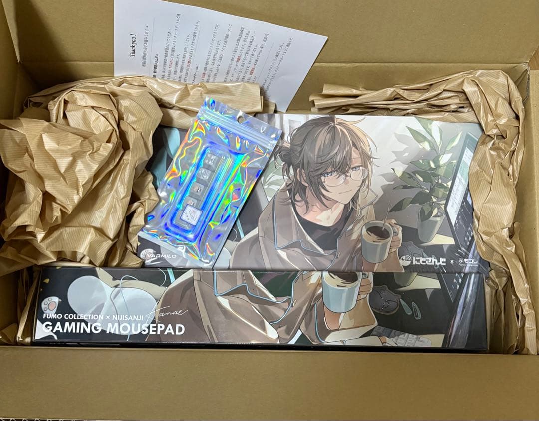 にじさんじ × ふもコレ キーボード 叶 VARMILO 日本語配列 80%