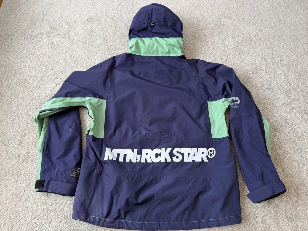 MTN RCK STAR（マウンテンロックスター）ウェア ネイビー/グリーン