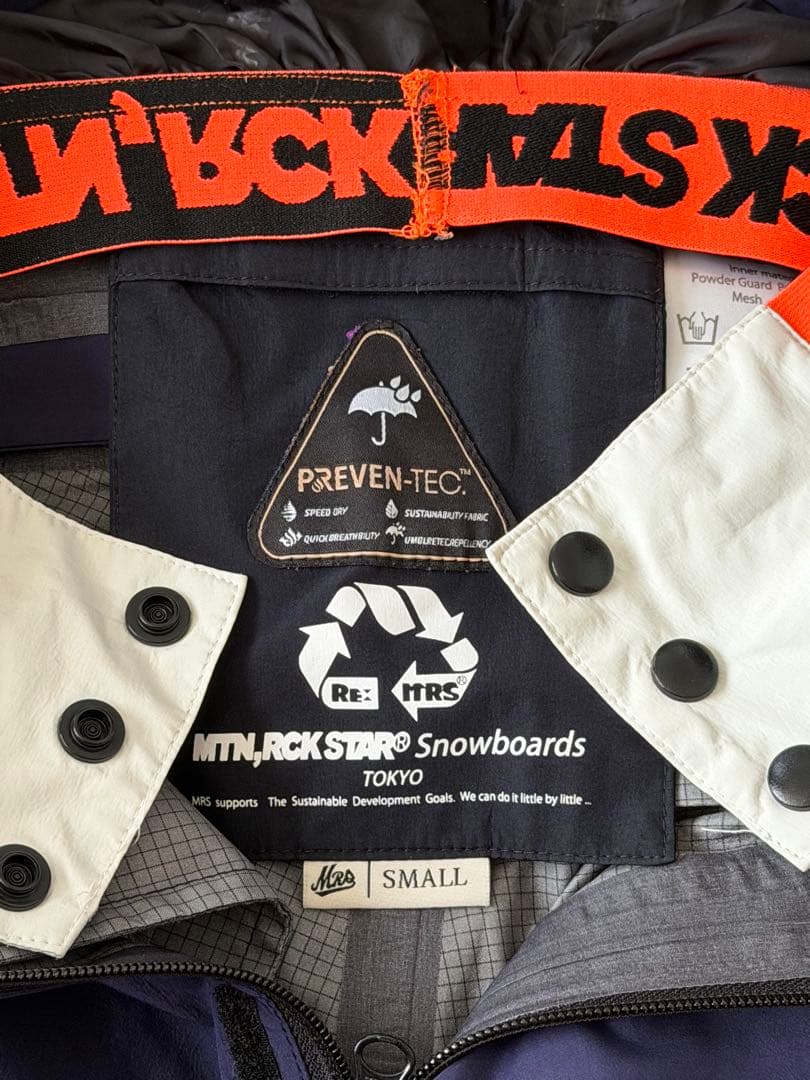 MTN RCK STAR（マウンテンロックスター）ウェア ネイビー/グリーン