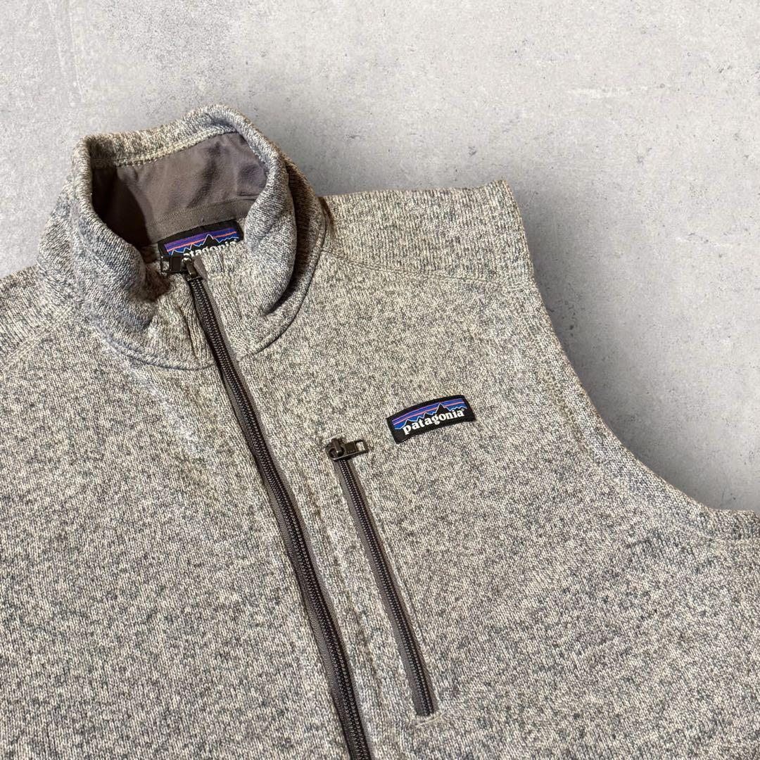 【パタゴニア】ベターセーターベスト　フリースベスト　グレー　19年製　美品 f