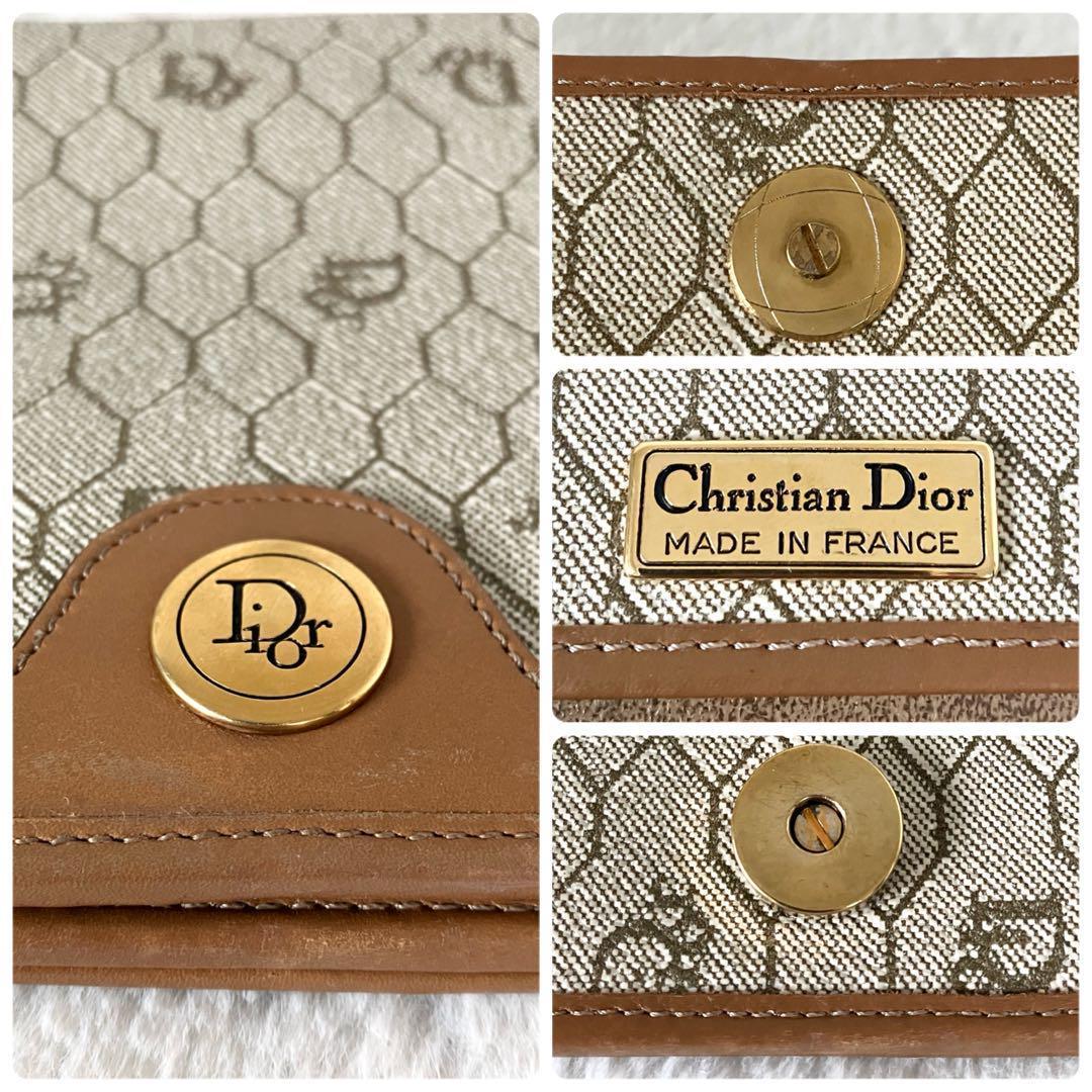 クリスチャンディオール レザー PVC ヴィンテージ 3way チェーンバッグ