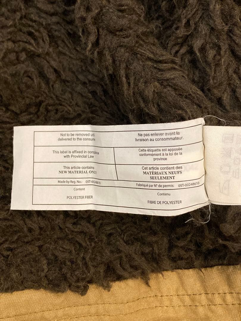 Hollister ホリスター　ミリタリージャケット　ブラウン　メンズM ボア