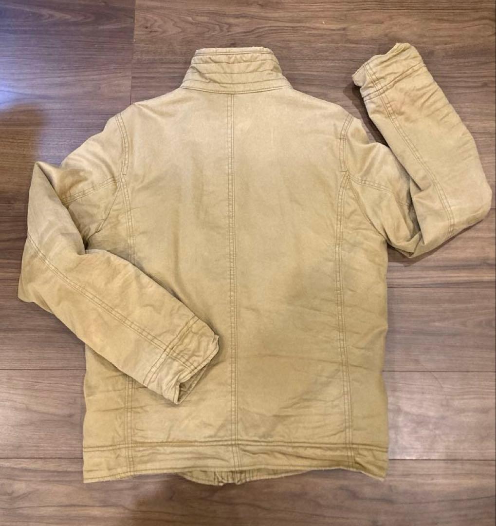 Hollister ホリスター　ミリタリージャケット　ブラウン　メンズM ボア