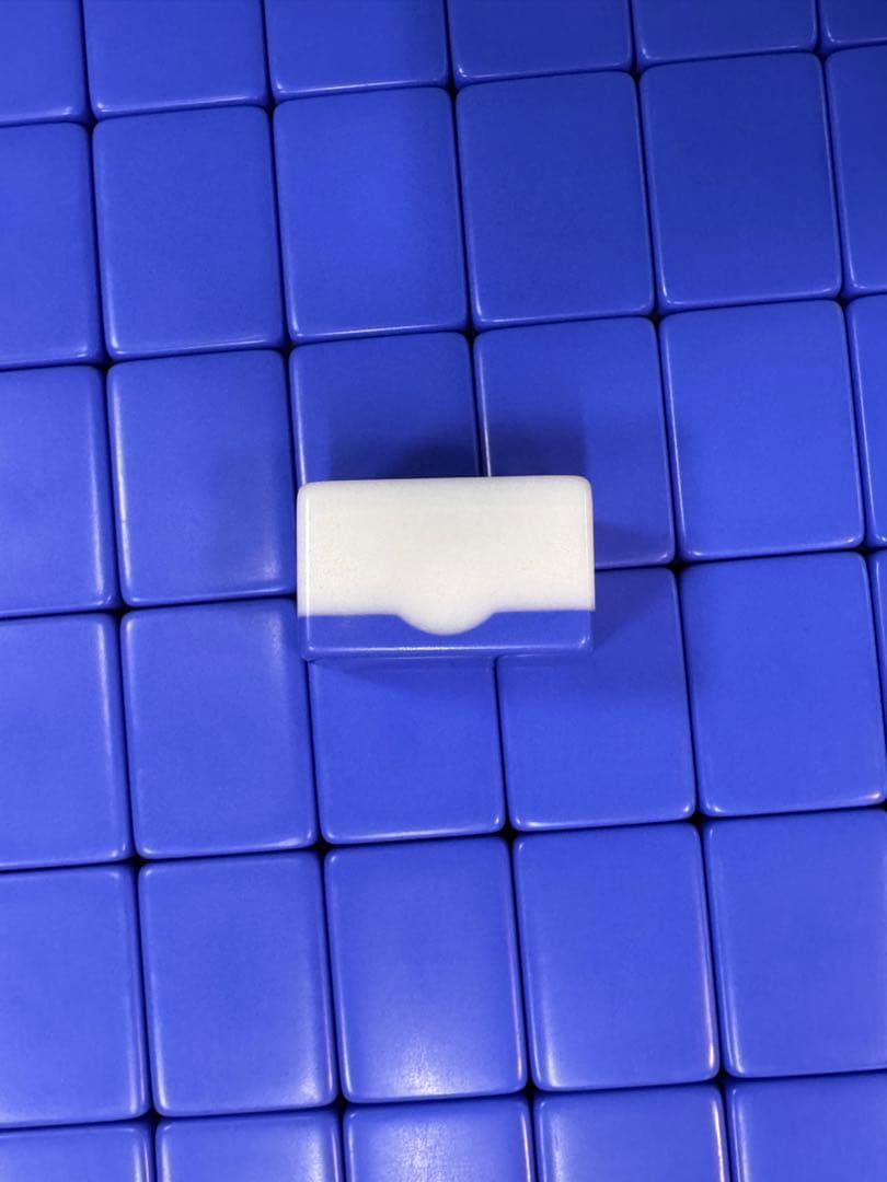 全自動雀卓用麻雀牌　センチュリー　ドデカ牌　青・黄色　ゲタ付き　中古　送料込み