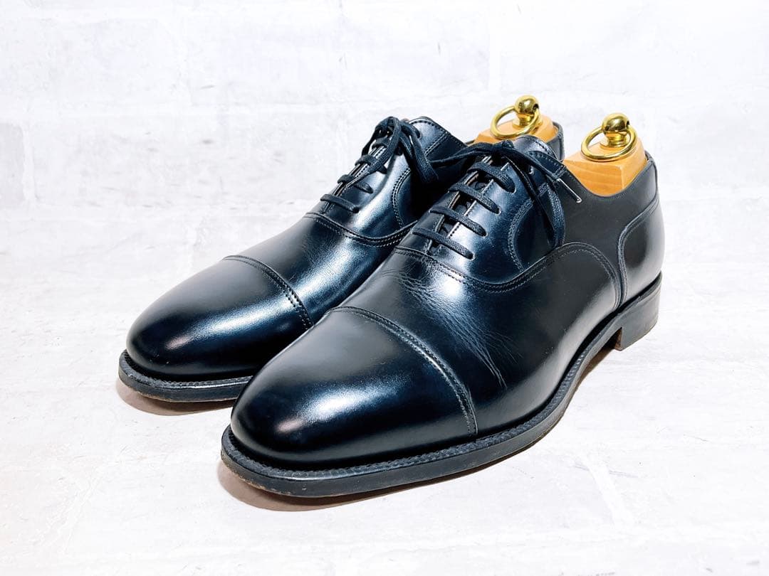 イギリス製【極美品】アルフレッドサージェント 高級 ストレートチップ UK7