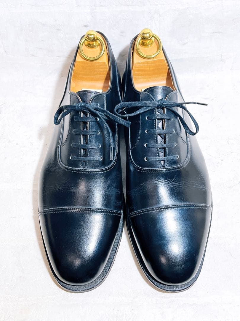 イギリス製【極美品】アルフレッドサージェント 高級 ストレートチップ UK7