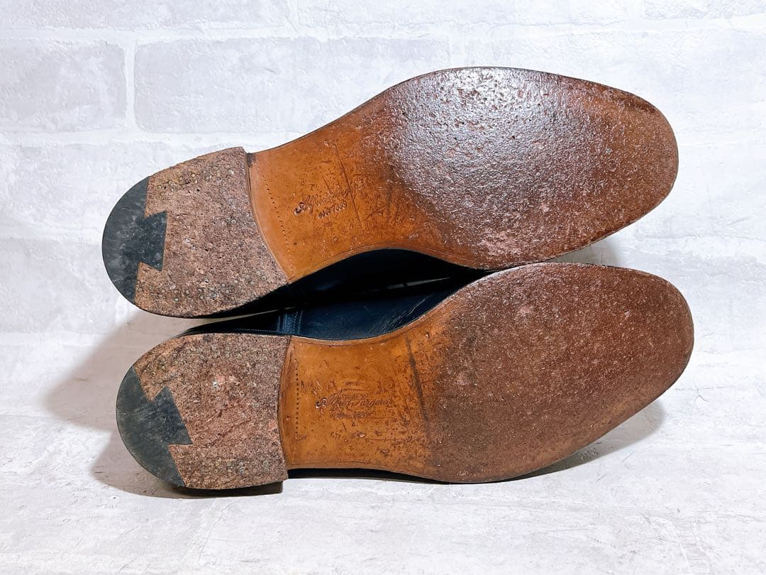 イギリス製【極美品】アルフレッドサージェント 高級 ストレートチップ UK7