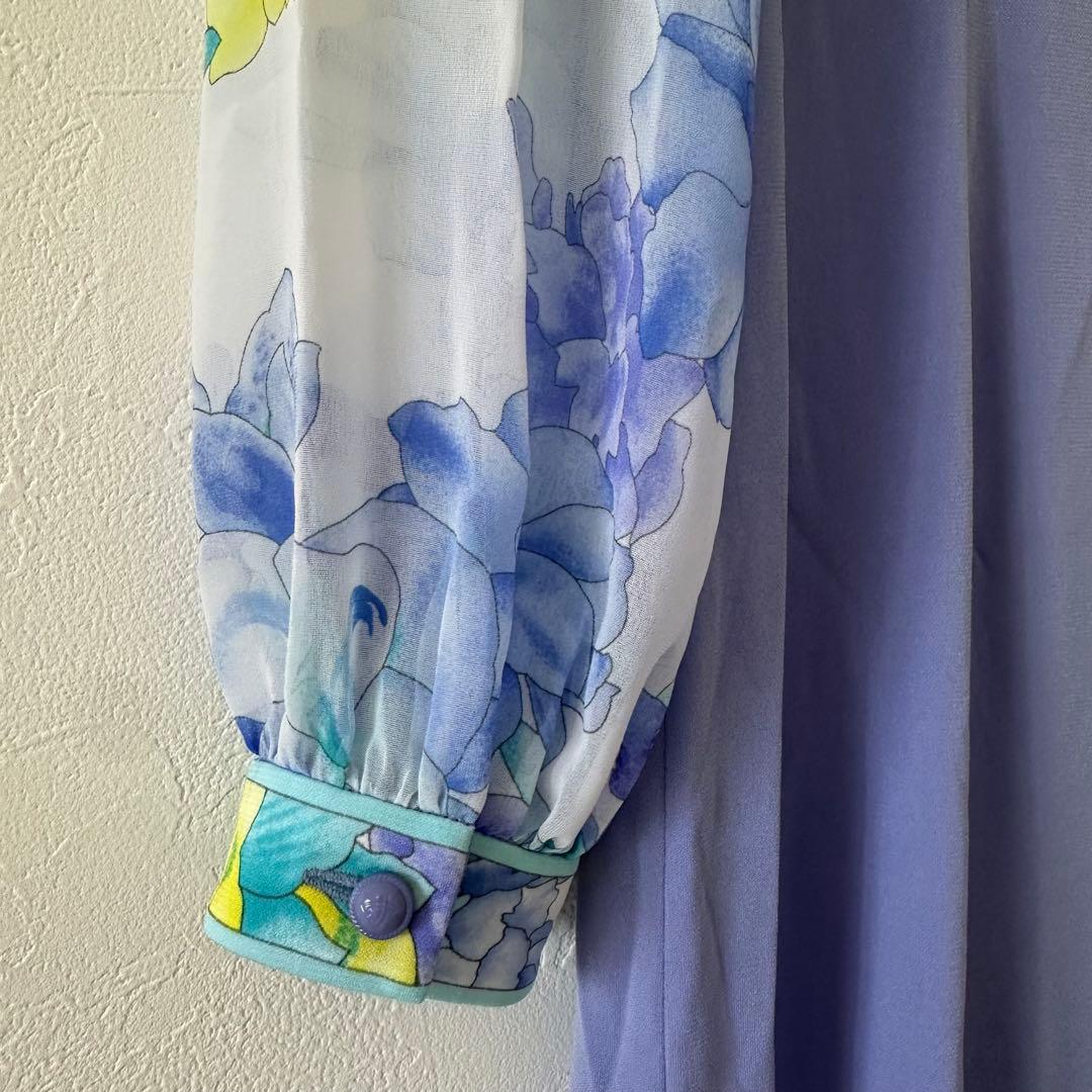 向井亜紀さん着用♪レオナール LEONARD カンカン素材 ワンピース