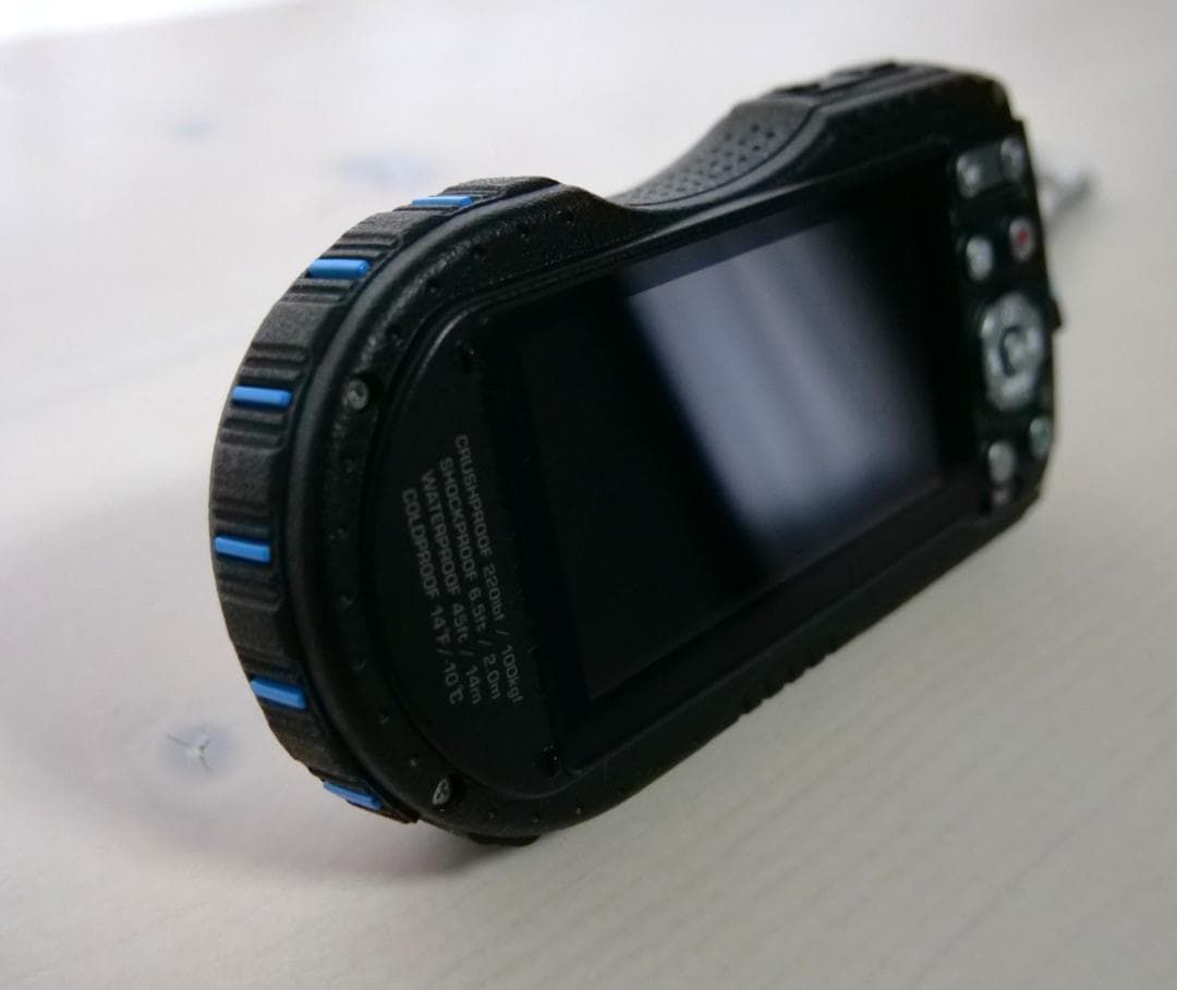 PENTAX 防水デジタルカメラ WG-3 美品 1600万画素 防塵 耐寒