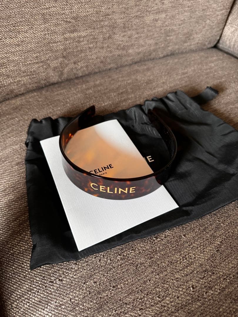 CELINE ダークハバナ カチューシャ