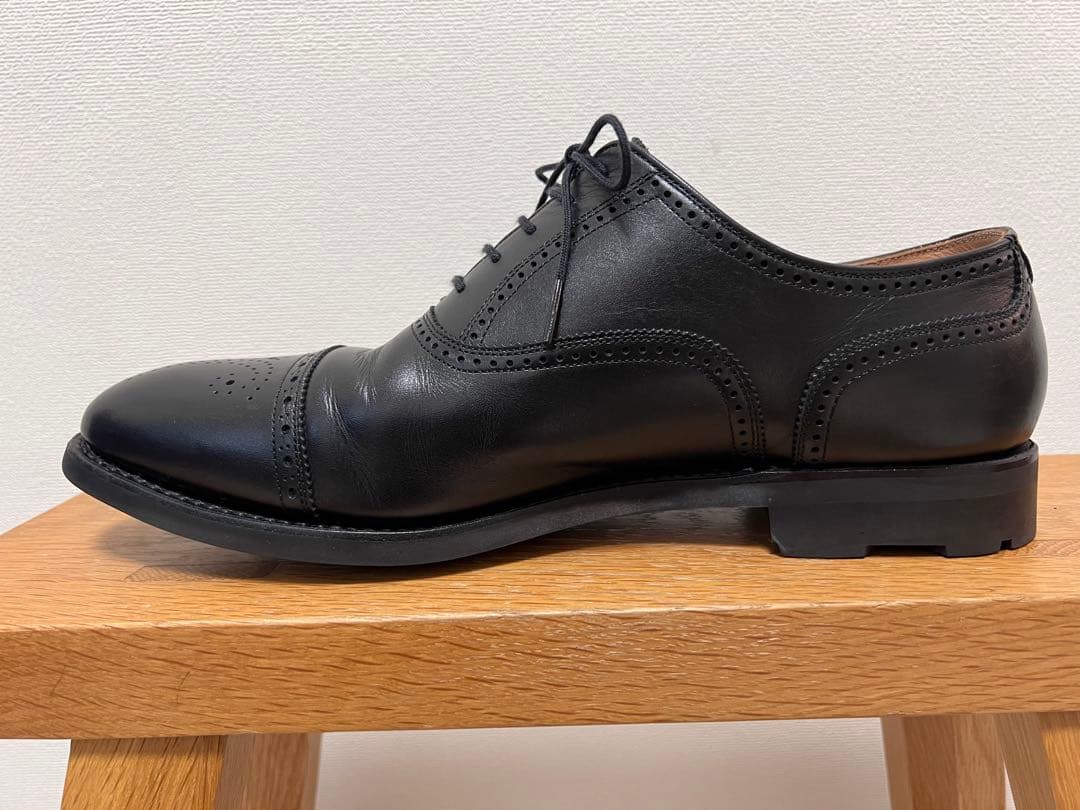 スコッチグレイン メダリオンデザインシューズ