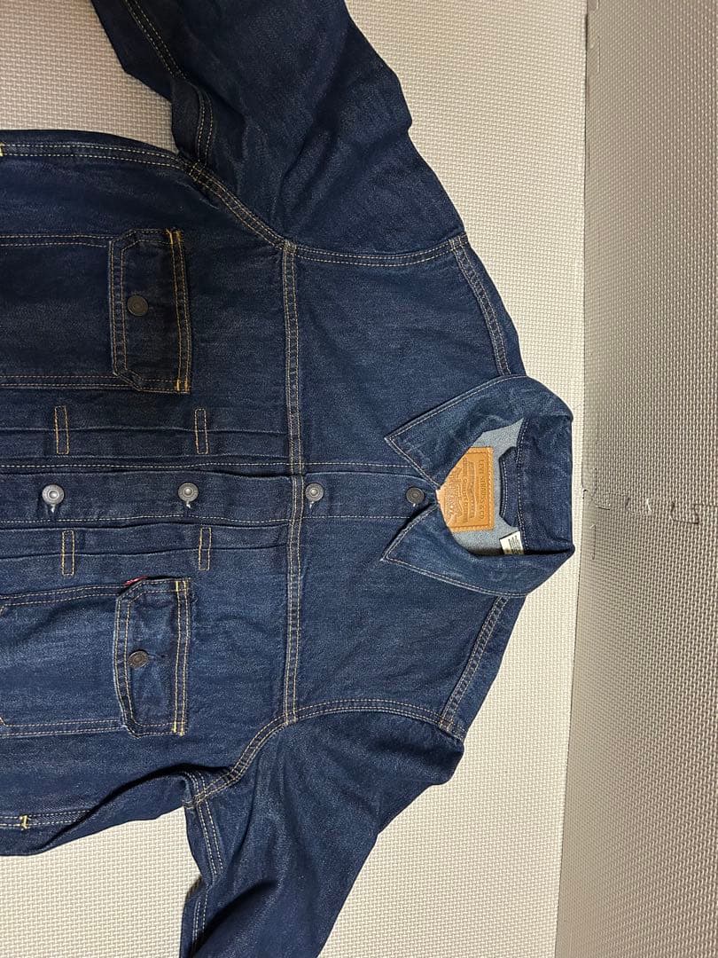 Levi's/リーバイス TYPE II トラッカージャケット ダークブルー　L