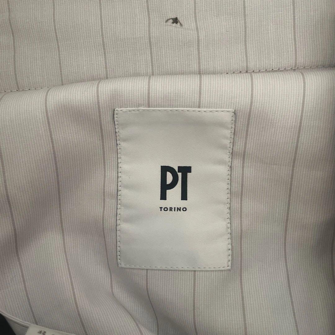 PT TORINO ストレッチスラックス モカグレー