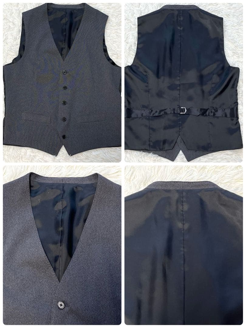 近年✨️未使用級 マッキントッシュトロッター 3ピース メンズ 洗える スーツ