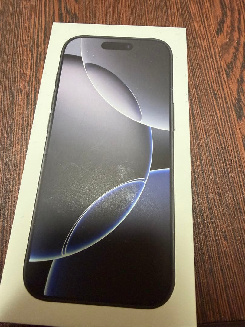 iPhone16Pro 256GB SIMフリー ブラックチタニウム