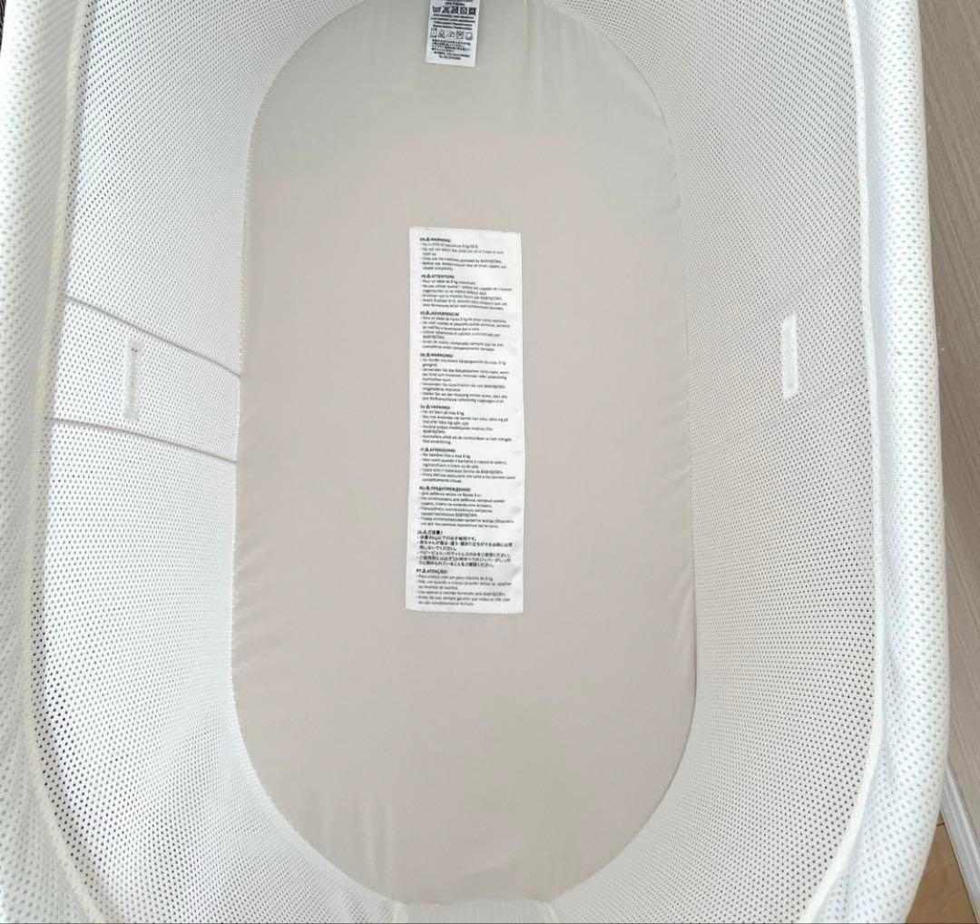 （美品）ベビービョルン クレードル キャノピー付