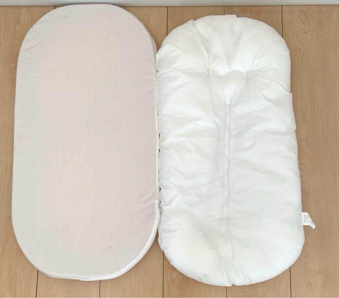 （美品）ベビービョルン クレードル キャノピー付