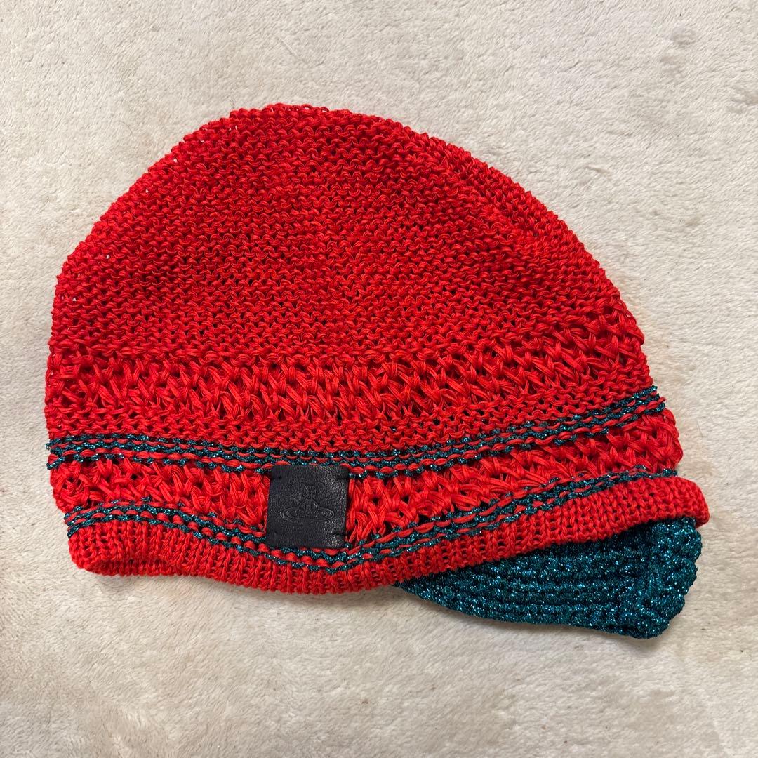 美品⭐️vivienne westwood ハート オーブ革パッチ y2k ラメ