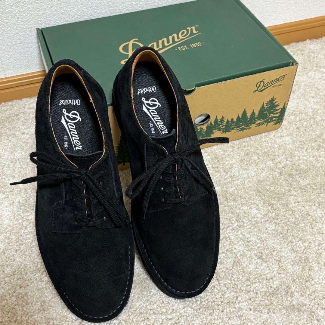 Danner 黒 スエード カジュアルシューズ