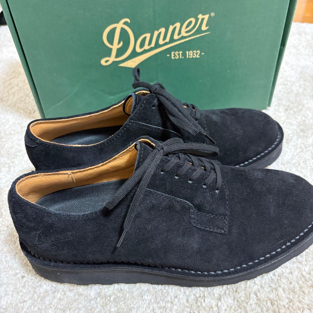 Danner 黒 スエード カジュアルシューズ