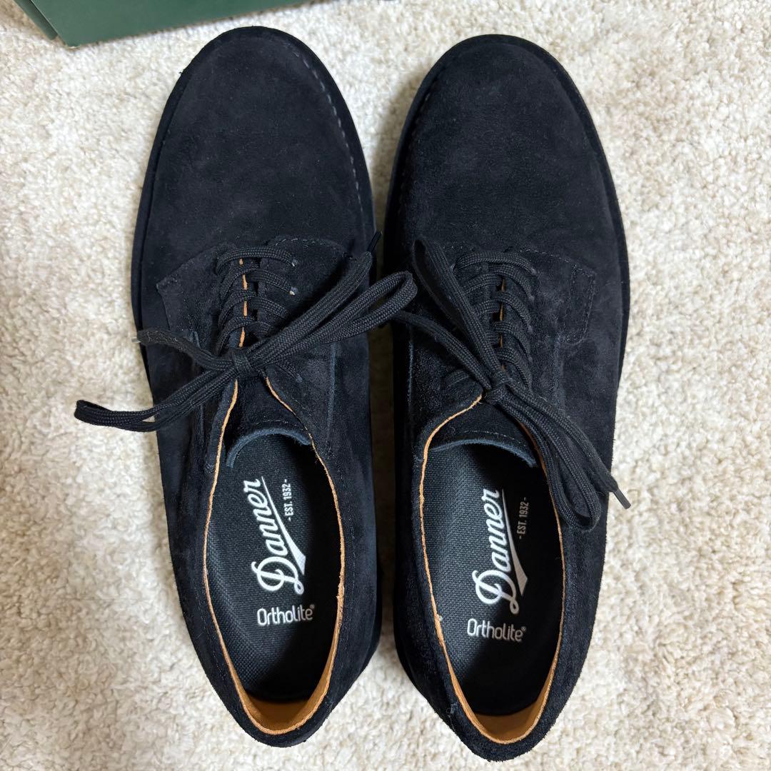 Danner 黒 スエード カジュアルシューズ