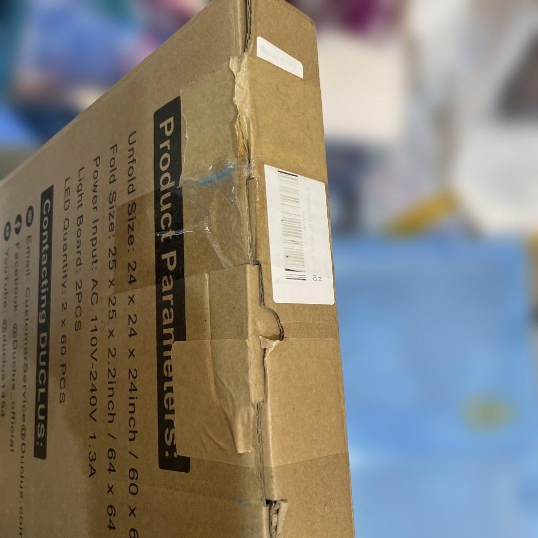 DUCLUS 撮影ボックス 60cm 撮影ブース 折りたたみ