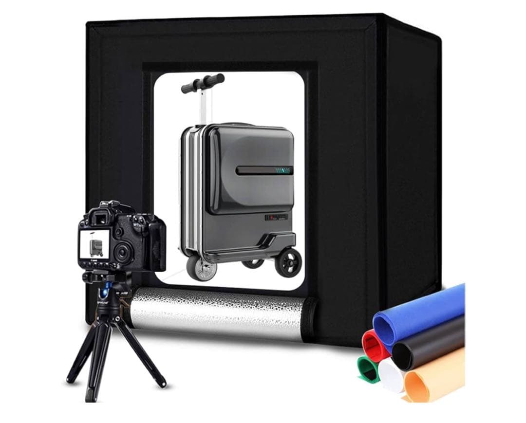 DUCLUS 撮影ボックス 60cm 撮影ブース 折りたたみ