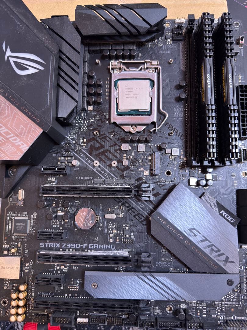 i9 9900k+ ROG Strix Z390-F Gamingおまけ