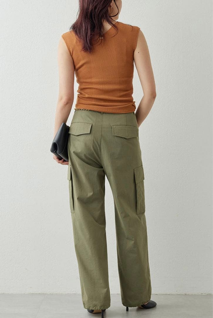 専用★新品★GALLARDAGALANTE ワイドパンツ　カーゴパンツカーキ