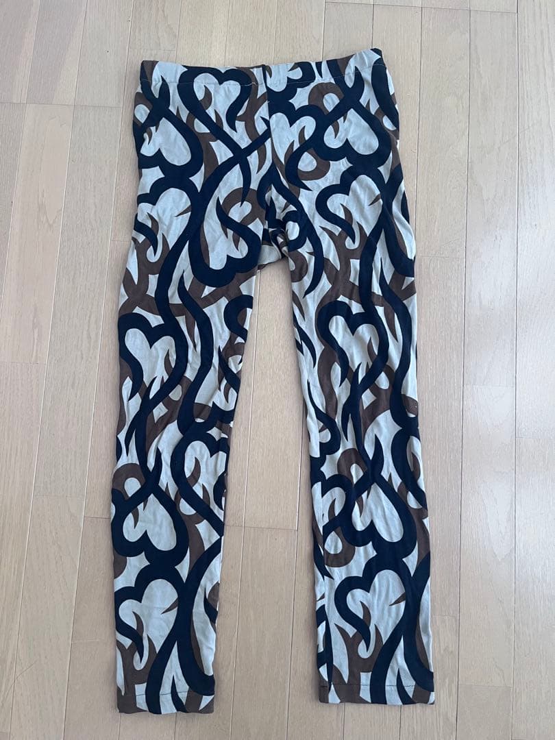 Number (n)ine 06aw ハートトライバル スパッツ