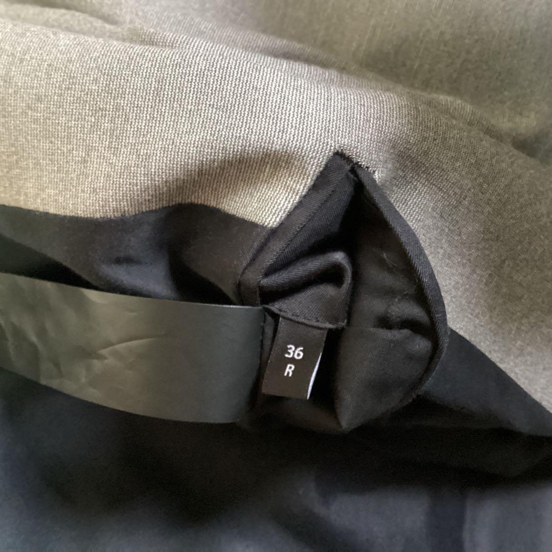 Theory グレー カジュアルジャケット 2ボタン