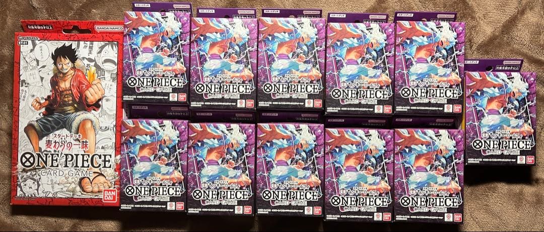 モンキー・D・ルフィ スタートデッキ 12個