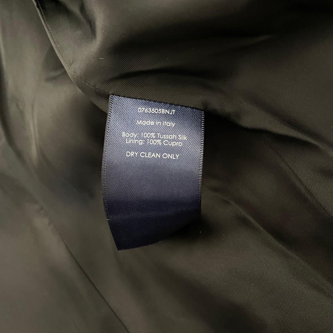 大きいサイズ★ラルフローレン　ヘリンボーン　テーラードジャケット　シルク　12