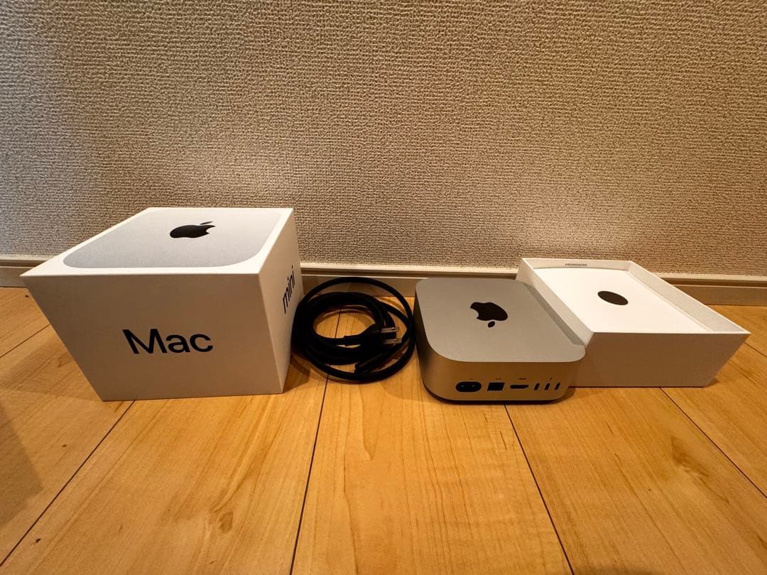 【M4 Mac mini】16GB/256GB完品