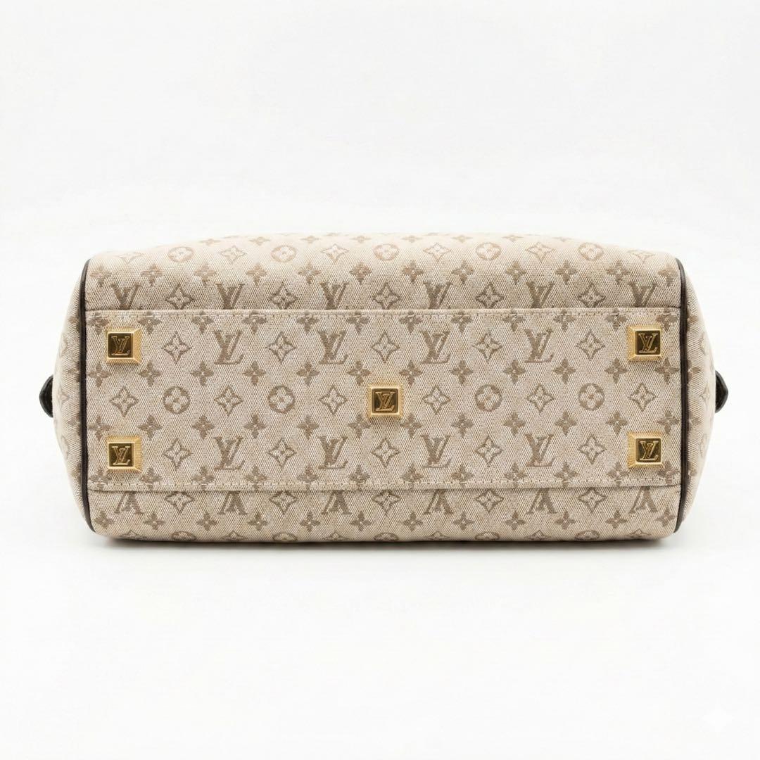 ルイヴィトン モノグラム・ミニ・ラン ジョセフィーヌPM ハンドバッグ カーキ