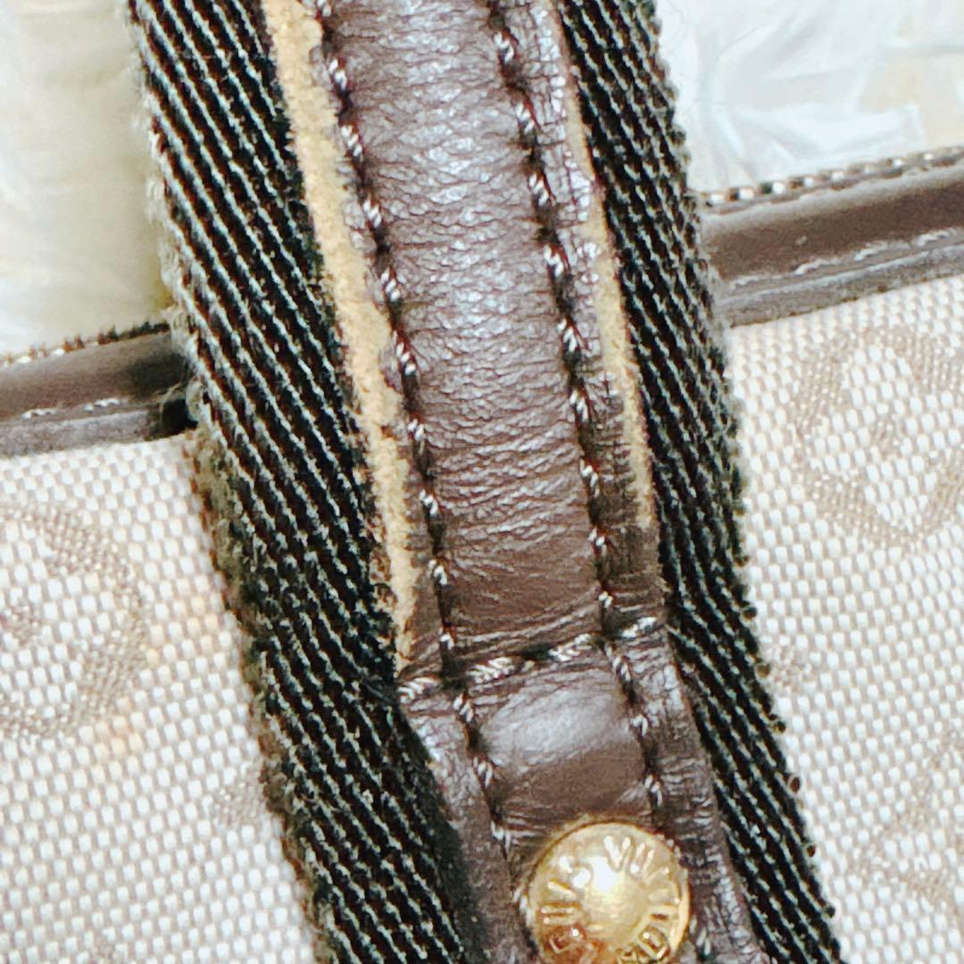 ルイヴィトン モノグラム・ミニ・ラン ジョセフィーヌPM ハンドバッグ カーキ