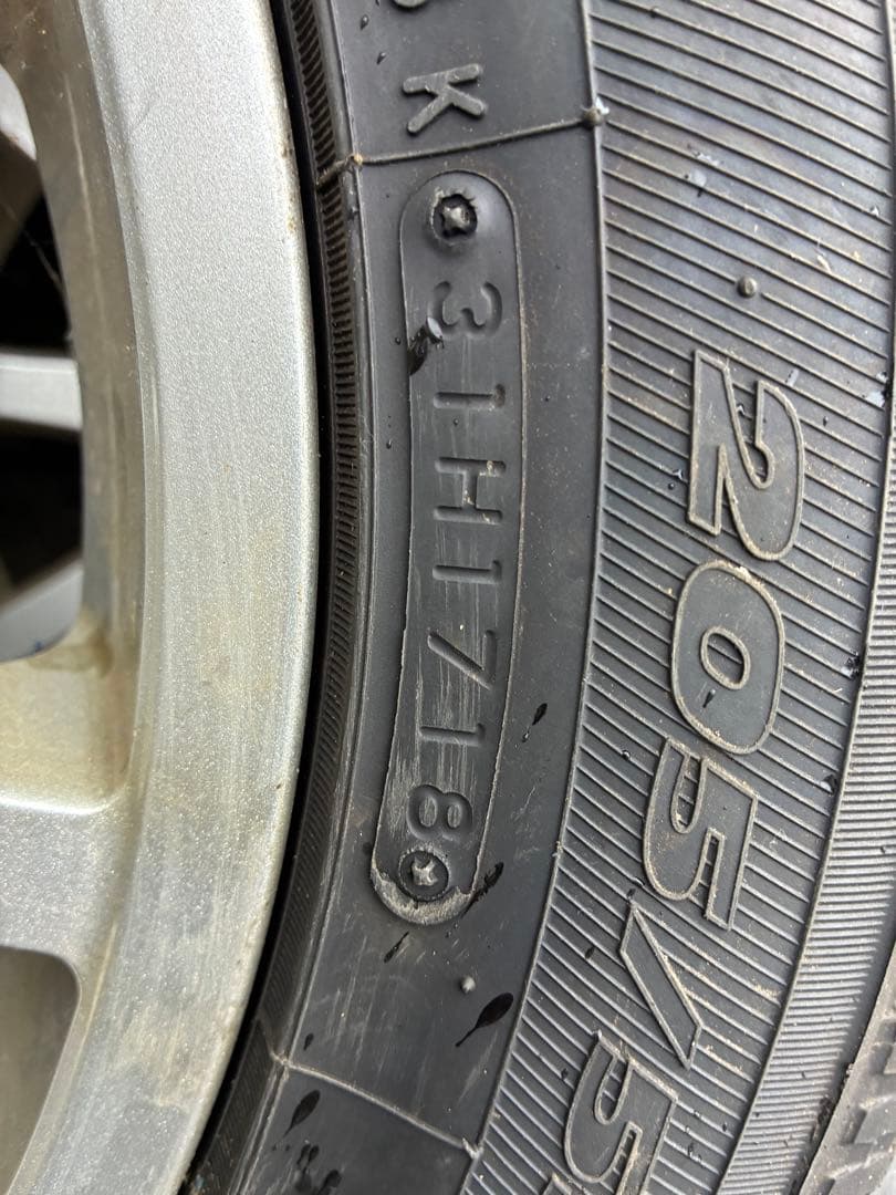 トーヨースタッドレス　GARIT GIZ 205/55R16 4本　7-8分山