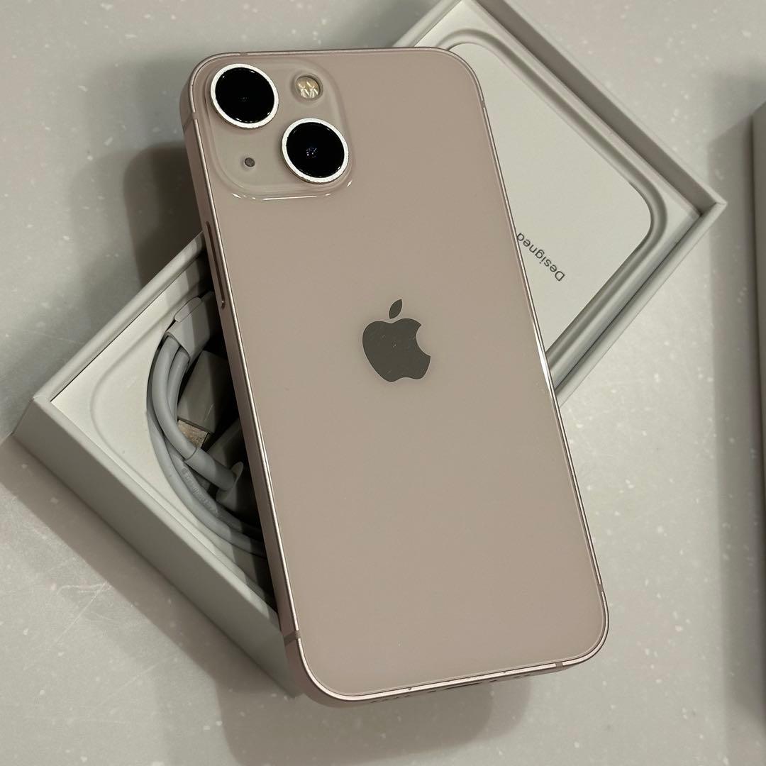 【美品】iPhone 13 mini ピンク 256GB SIMフリー