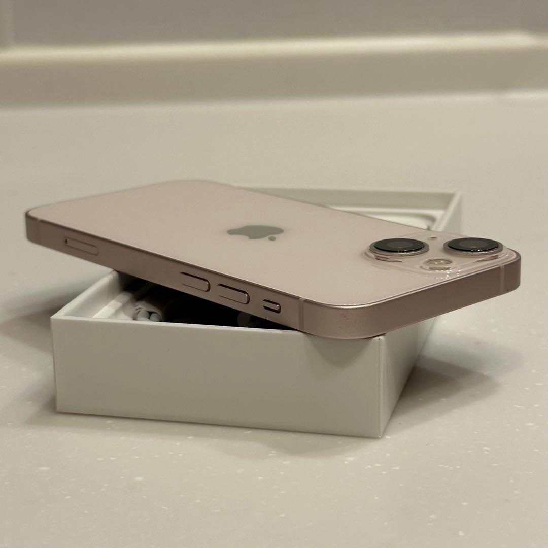 【美品】iPhone 13 mini ピンク 256GB SIMフリー