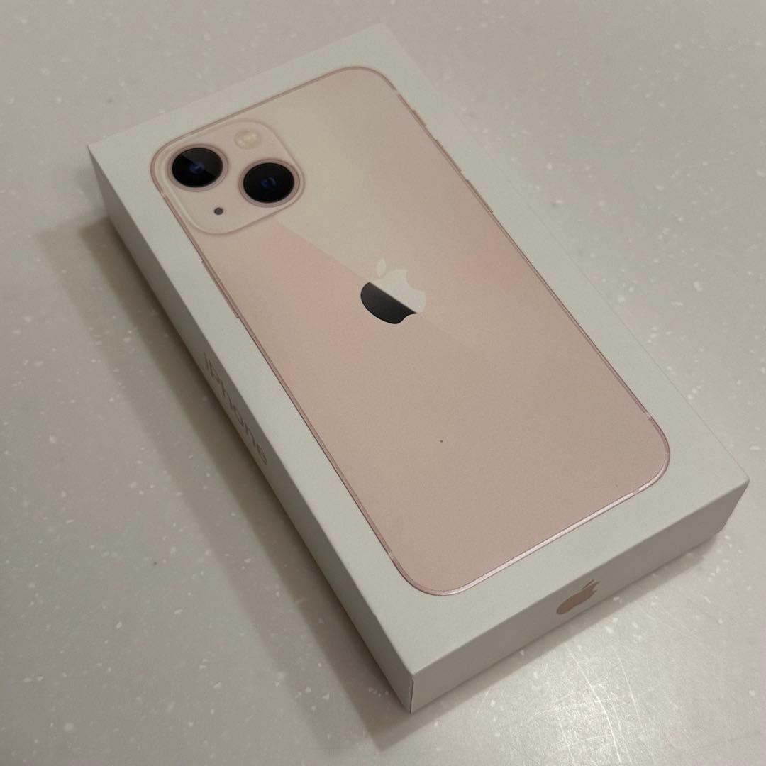 【美品】iPhone 13 mini ピンク 256GB SIMフリー