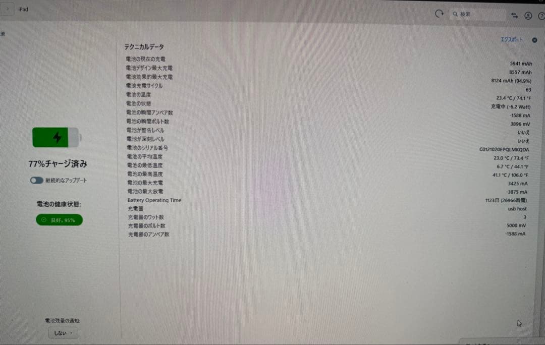 iPad 第9世代 64GB （画面割れ品）