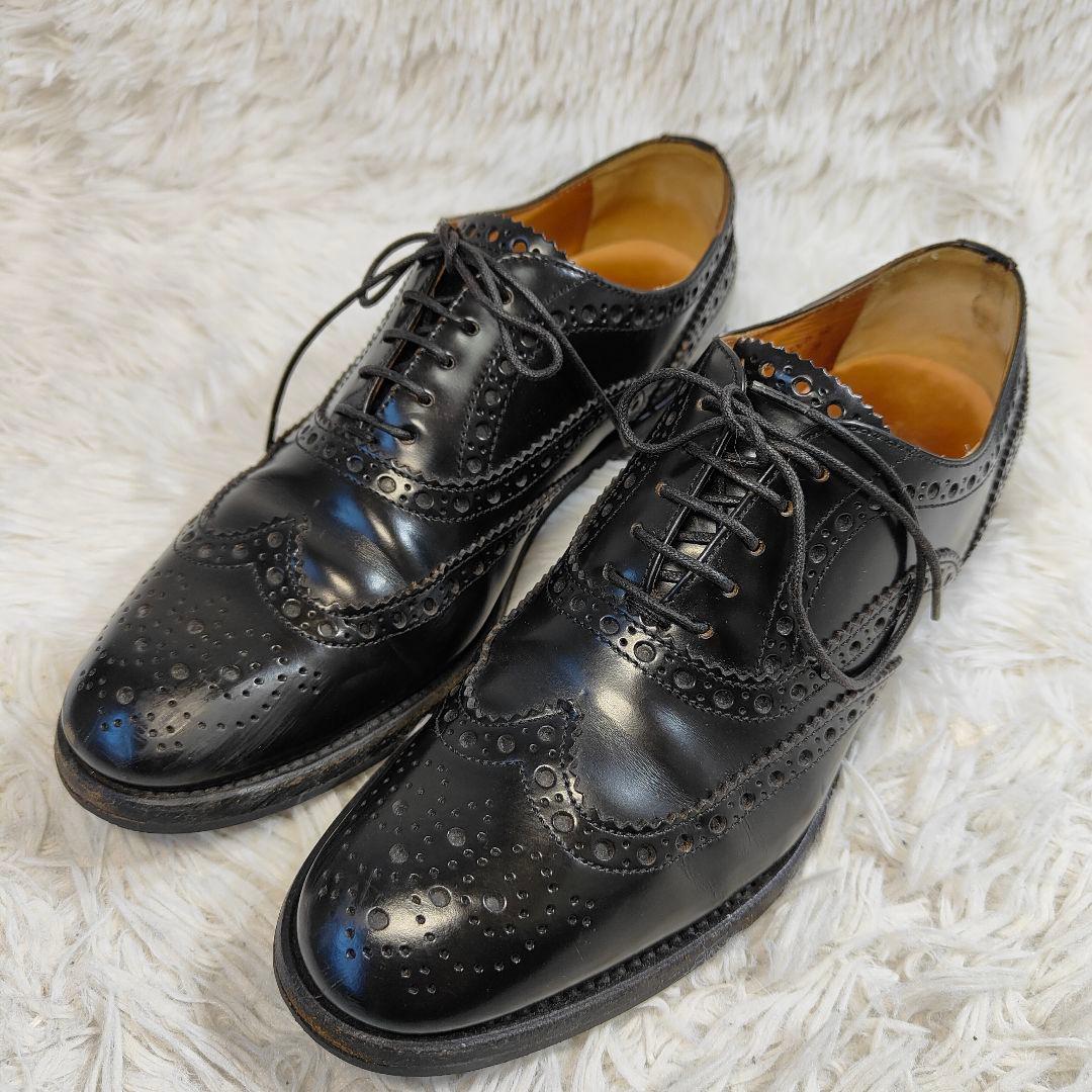 ✨良品✨チャーチ BURWOOD ウイングチップ ビジネスシューズ 34