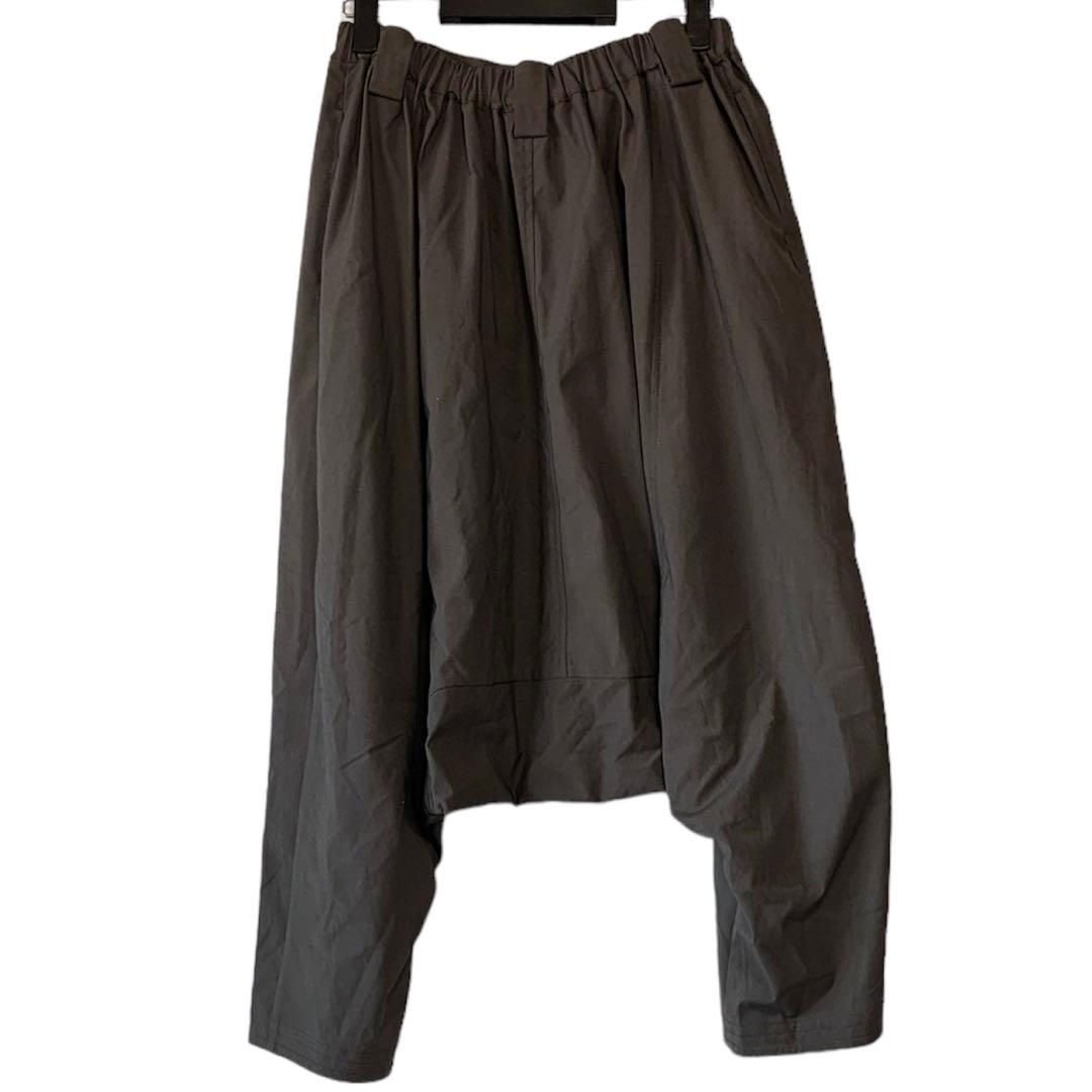 新品 MOYURU 萠 モユル サルエルパンツ ブラウン Mサイズ Lサイズ