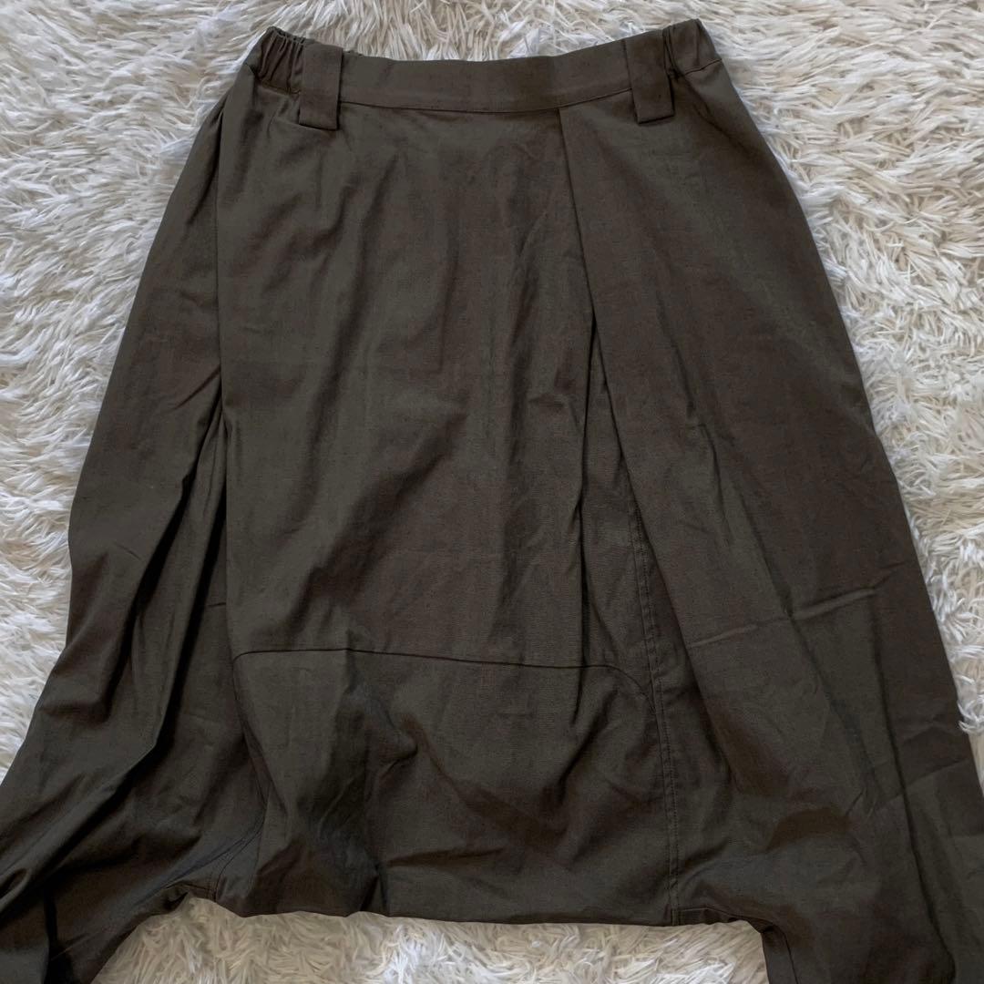 新品 MOYURU 萠 モユル サルエルパンツ ブラウン Mサイズ Lサイズ