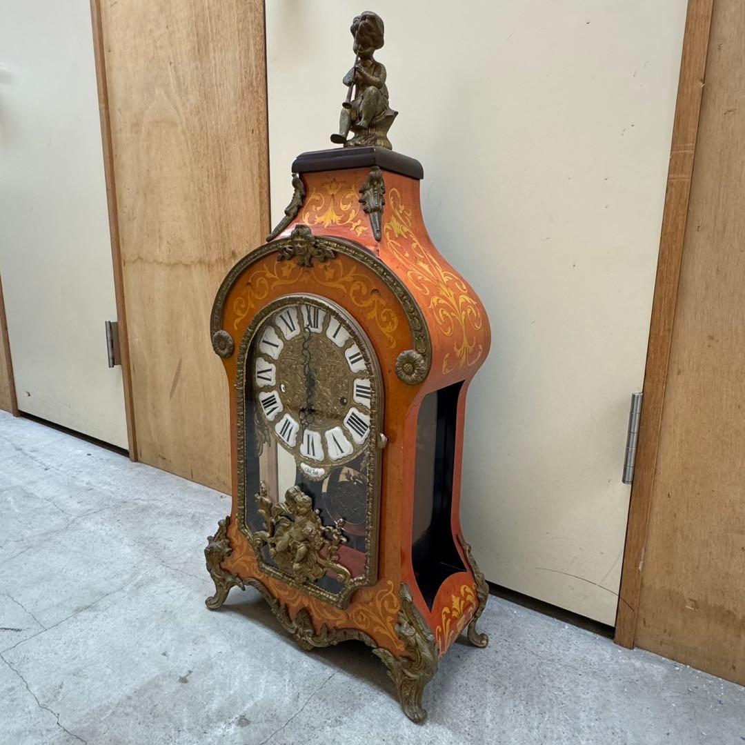 希少 アンティーク振り子置き時計 ドイツ