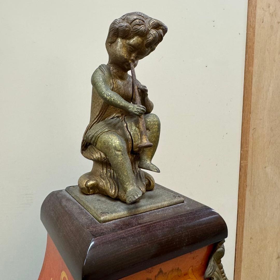 希少 アンティーク振り子置き時計 ドイツ