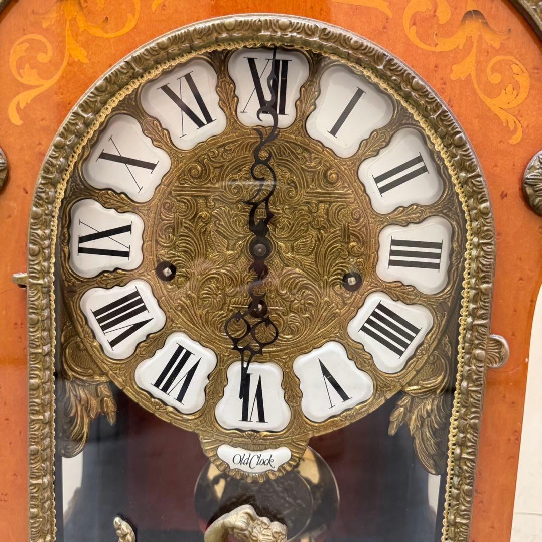 希少 アンティーク振り子置き時計 ドイツ