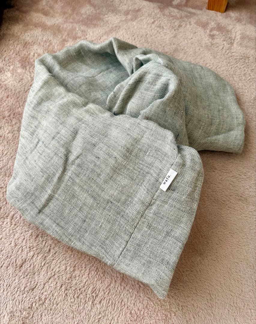 wafu ふわとろ3重リネンガーゼのスヌード　首守 ネックウォーマー