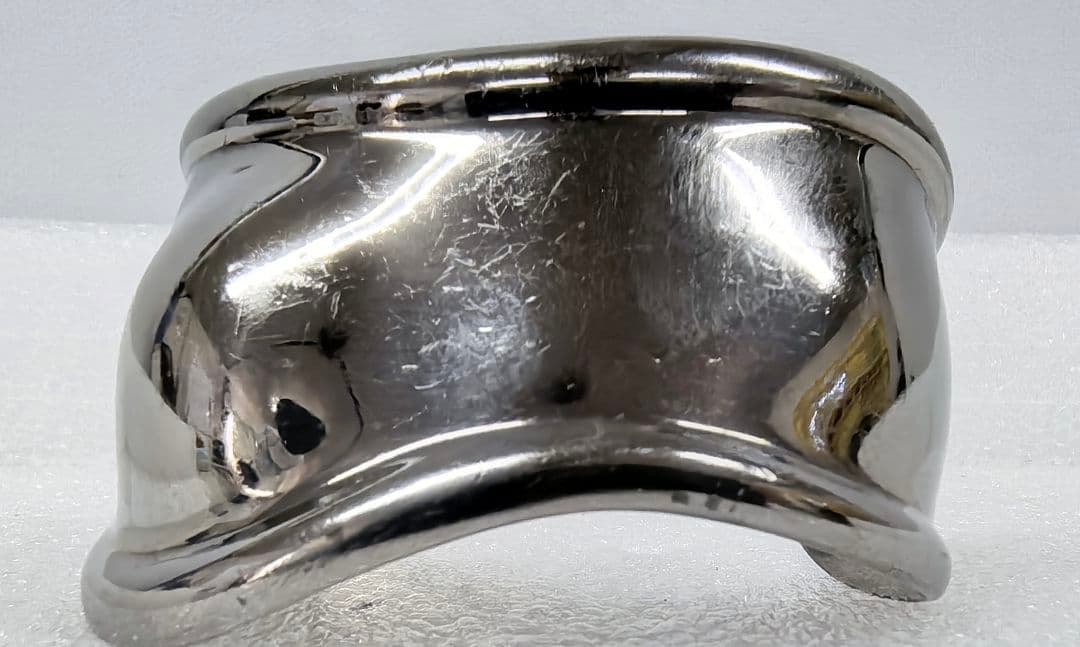 TIFFANY & Co. ボーンカフ バングル ルテニウム